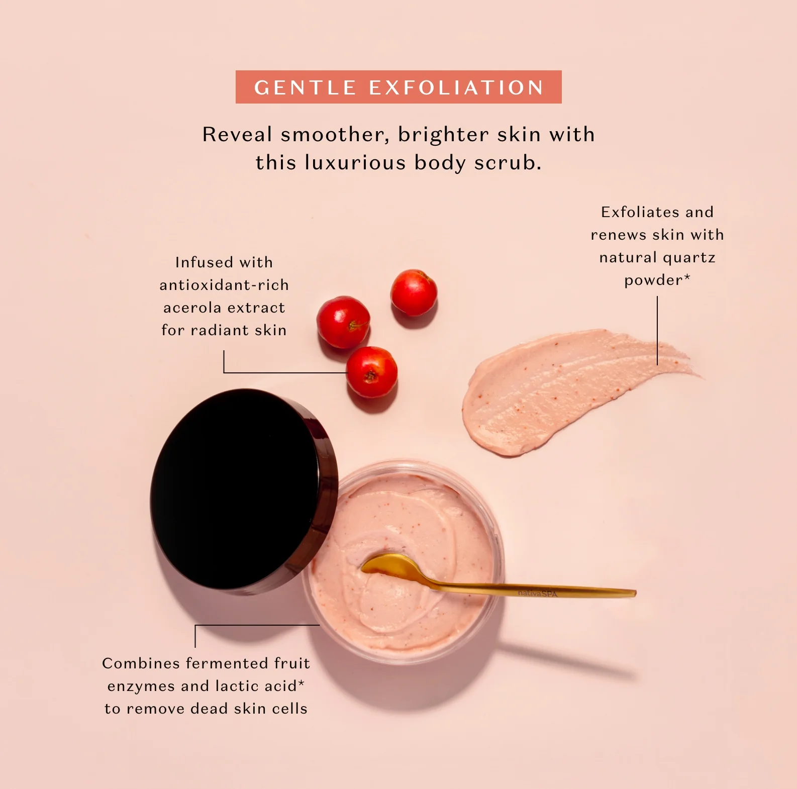 Acerola Cherry Body Scrub - Image 3