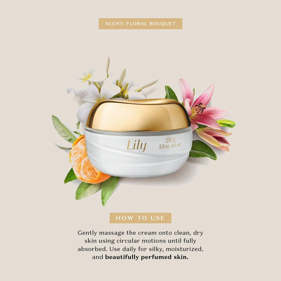 Lily Satin Body Cream - Image 3