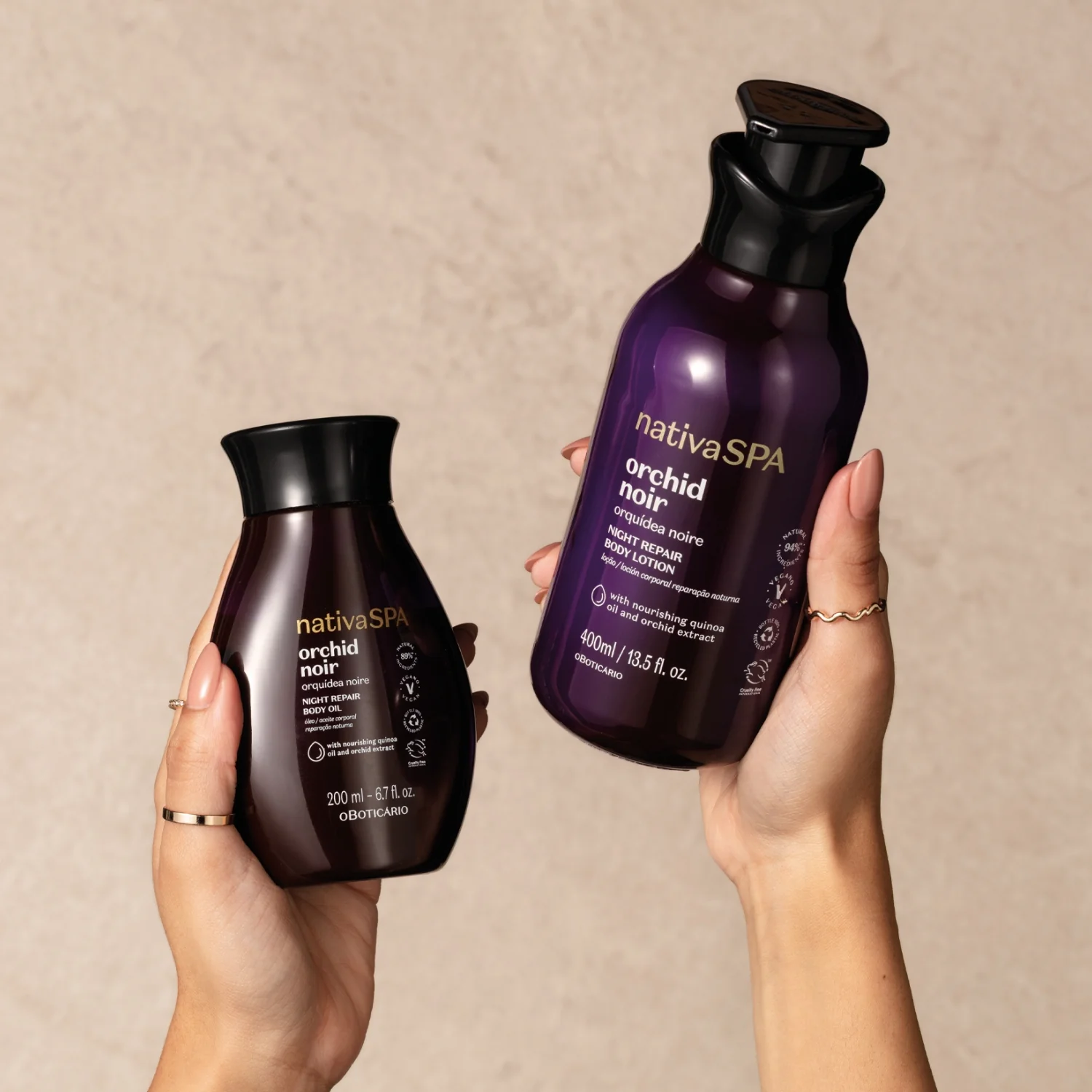 Nativa SPA Orchid Noir Body Lotion - Image 3