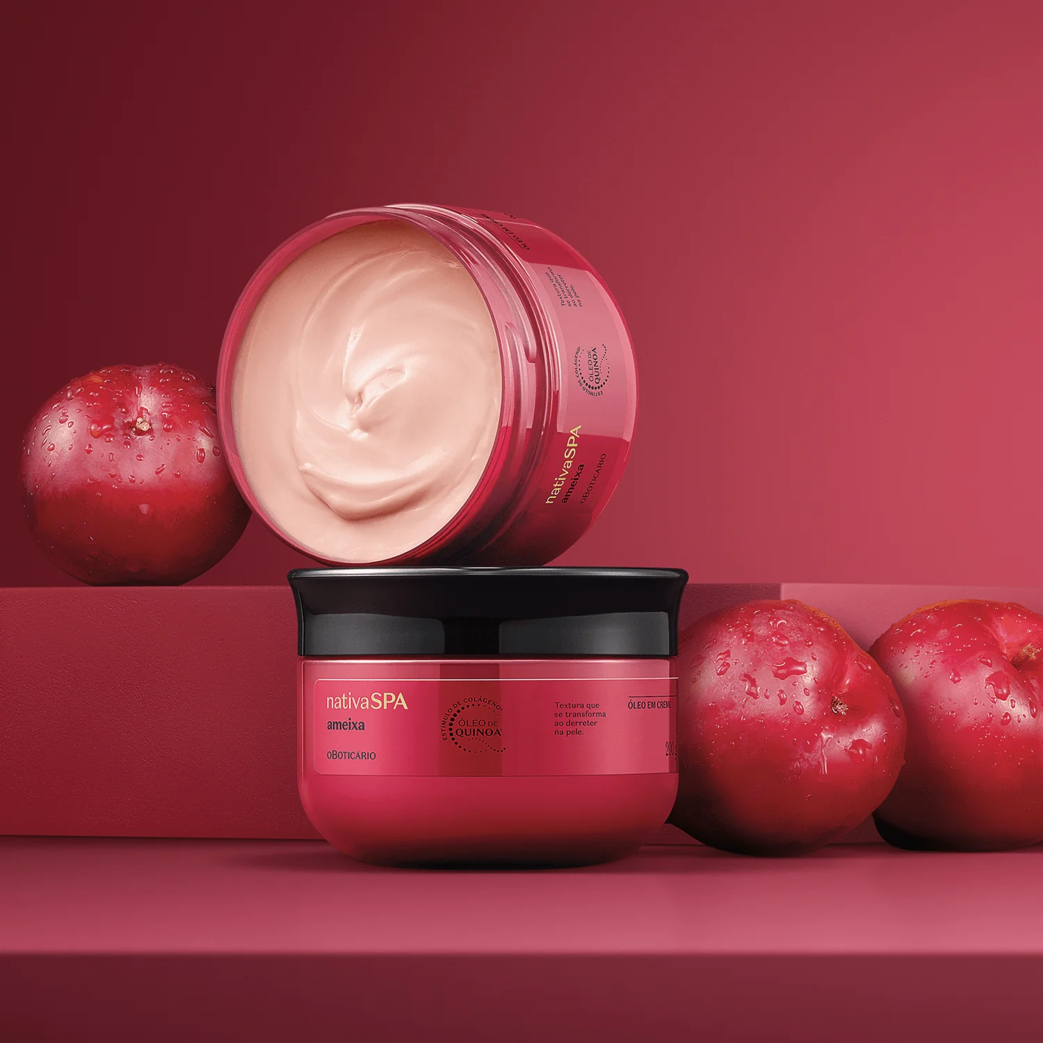 Nativa Spa Plum Whipped Oil Body Cream - Image 4
