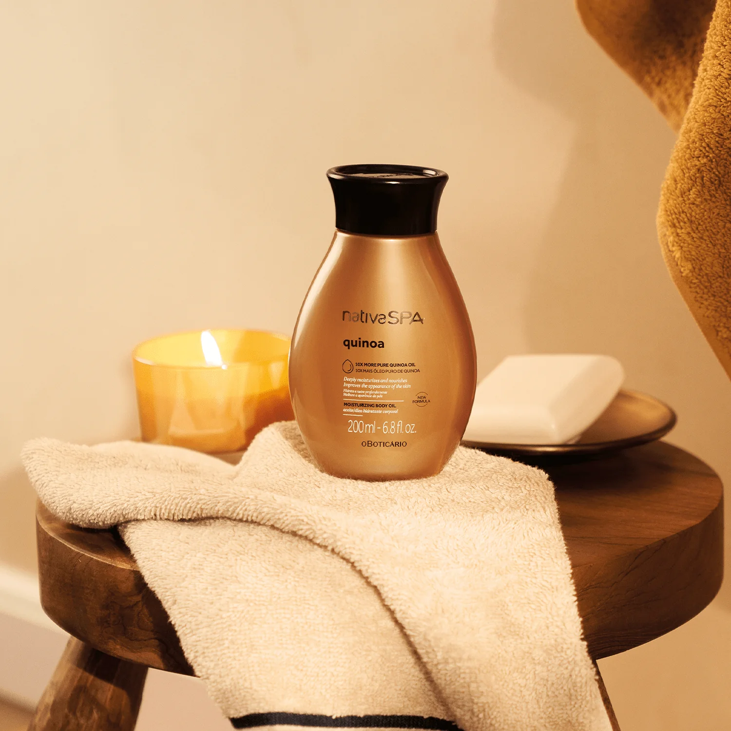 Nativa Spa Quinoa Firming Body Oil - Image 3